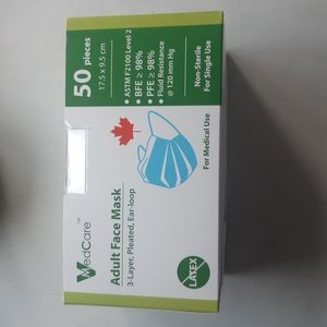 MedCare Latex-Free Adult Medical Masks